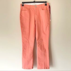 Vintage America Women's Fab Crop Body Sculpt Coral Haze Jean - 4 - New with Tags